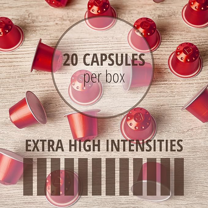 MidNite Monkey 120ct for Nespresso Original Machine Compatible Pods | Aluminum Coffee Capsules I Like Dharkan Espresso I Fully Nespresso Compatible