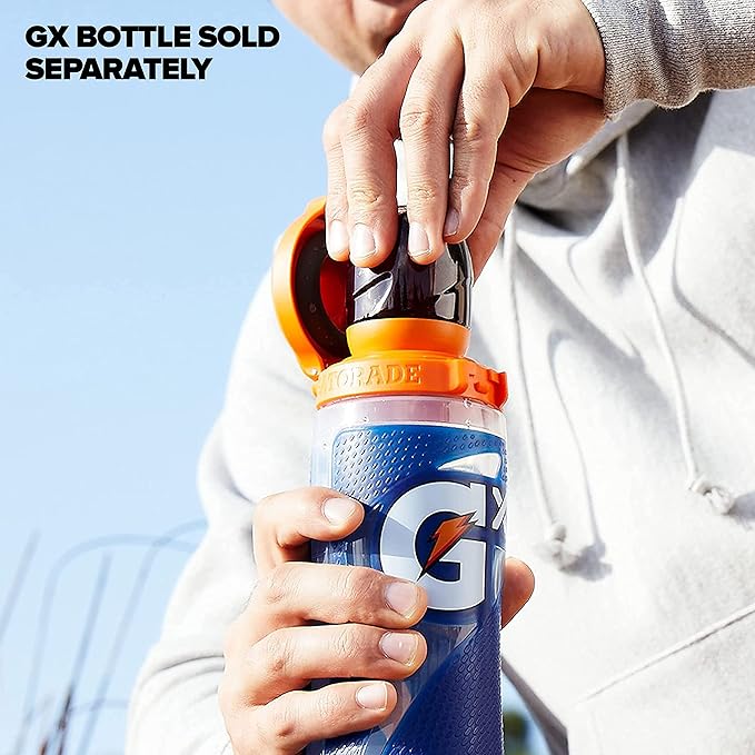 Gatorade Gx Hydration System Non-Slip Gx Squeeze Bottles &amp Gx Sports Drink Concentrate Pods