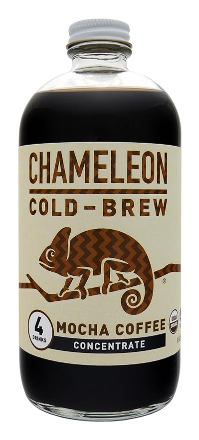 Chameleon Cold-Brew Mocha &amp Vanilla Coffee Concentrate 2 pack