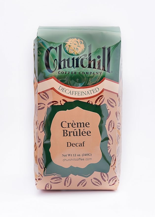 Churchill Coffee Creme Brulee 12 oz - Ground (Decaf)