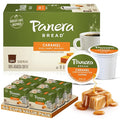 Panera Caramel Coffee Pods Light Roast Cups Keurig Compatible Natural Caramel Flavor 100% Arabica Kosher No Artificial Ingredients 60 Single Serve Pods (6 Packs of 10)