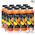 O2 Living Juice Cold Pressed Drink - Carrot Kick Organic Juice Pack - No Added Sugars or Water Naturally Sweetened from Fruits Rich in Nutrients &amp Vitamins - Refreshing &amp Non-GMO - 12 fl oz