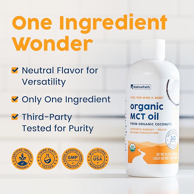 NativePath Joint Health Collagen and Organic MCT Oil Bundle