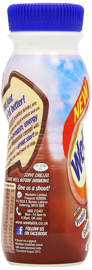 Weetabix Chocolate Breakfast Drink 250 ml (Pack of 8)