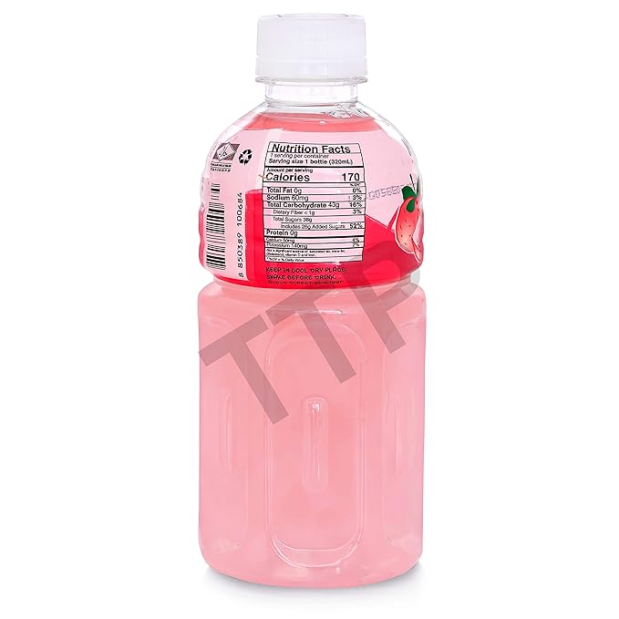 Mogu Mogu Fruit Juice with Nata De Coco 10.82 oz (Pack of 24) (Lychee)