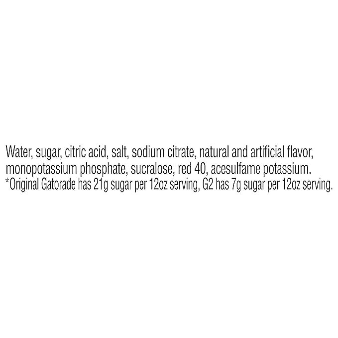 Gatorade G2 Thirst Quencher Lower Sugar Fruit Punch 12 Ounce Bottles (Pack of 24)