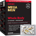 GNC Mega Men Whole Body Ultra Premium Vitapak Program Best Nutrition Pack for Male Wellness Convenient 8 Products in 1 Packet Memory with Clinically Proven Ingredients Joint Support 30 svgs