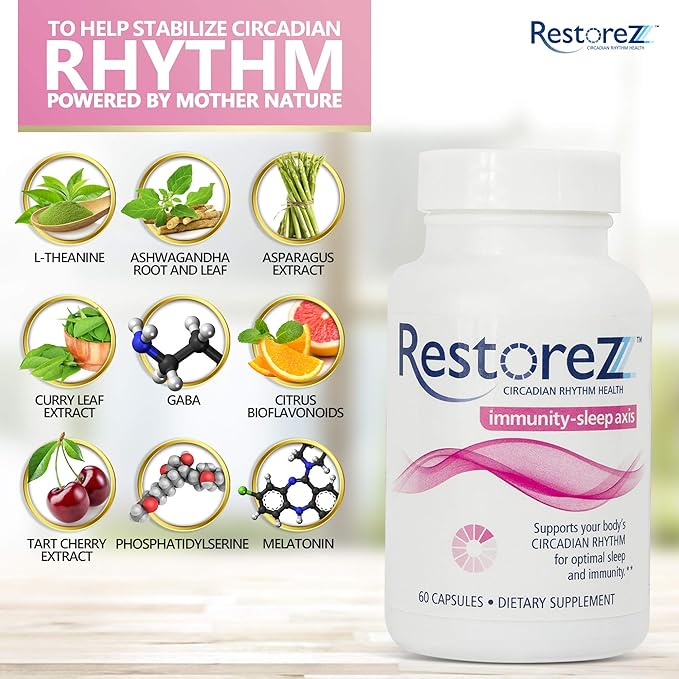 RestoreZ Sleep (Immunity Sleep Axis)