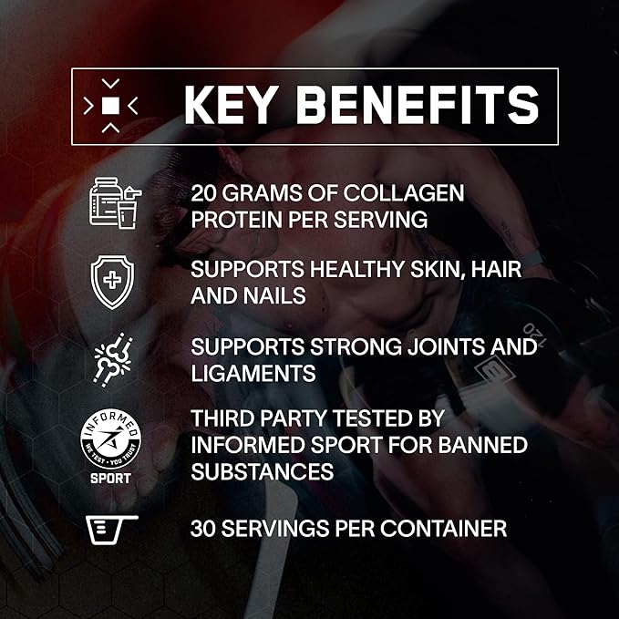 BARE PERFORMANCE NUTRITION BPN Collagen Protein Grass-Fed Bovine Collagen Peptides Unflavored