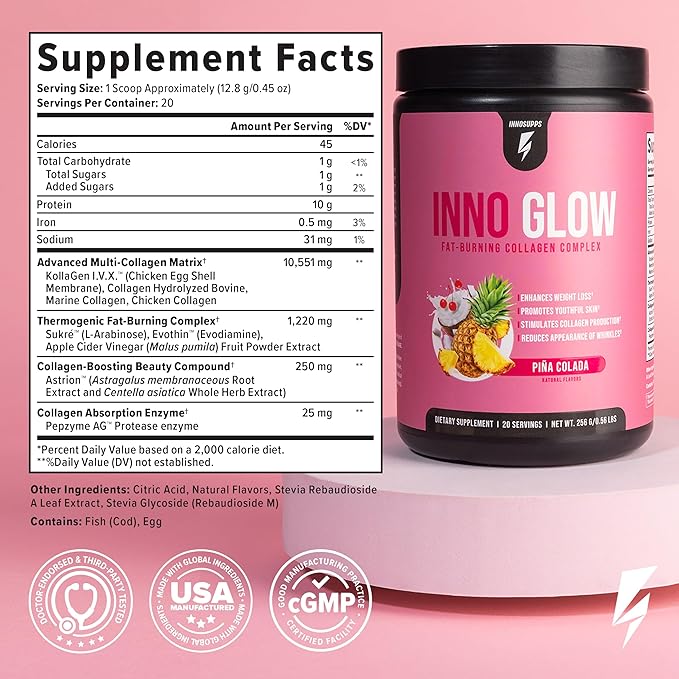 Inno Glow - Pina Colada Multi-Collagen Complex