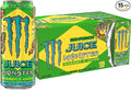 Monster Energy Juice Rio Punch Energy Drink 16 Ounce | Energy + Juice Pack of 15