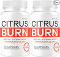 (2 Pack) Citrus Burn Capsules - Official CitrusBurn Pills Supplement Support All Natural Ingredients Advanced Formula Premium Multivitamin for Overall Health &amp Wellness 120 Capsules for 2 Months