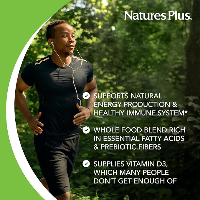 NaturesPlus Source of Life No Iron - 180 Mini-Tabs Pack of 2 - Multivitamin &amp Mineral Supplement - Supports Natural Energy &amp Overall Well-Being - Gluten Free Vegetarian - 60 Total Servings