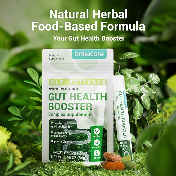 DrBioCare Living Collagen L-Carnitine Complex Supplement and Gut Health Booster Complex Supplement