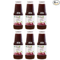 Anna and Sarah 33.8 Oz Organic Tart Plum Juice - Glass Bottle (6 Pack) No Sugar Added No Artificial Colors No Preservatives No Flavors AddedNOT from Concentrate