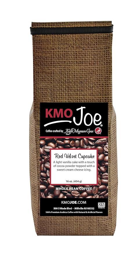 Kaffe Magnum Opus 667398000717 Red Velvet Cupcake Flavored Coffee - WholeBean