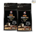 fair trade products - SUMARTA GROUND COFFEE ORGANIC arabica dark rost fair trade low acidity - sumatra coffee dark roast 2 Bags (24 Oz)