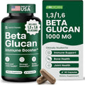 Nutriana Beta Glucan Supplements 1000mg – 13/16D Beta Glucan Capsules for Immune Support – Natural Beta Glucans Fiber Supplement – 60 Veggie Capsules (60 Count Unflavored)