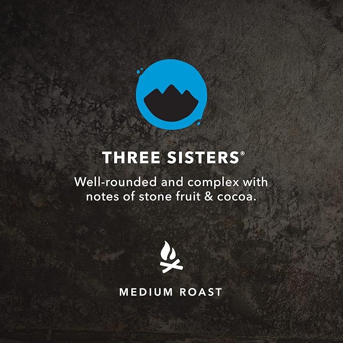 Kicking Horse Coffee Three Sisters Medium Roast Whole Bean 2.2 Pound - Certified Organic Fairtrade Kosher Coffee