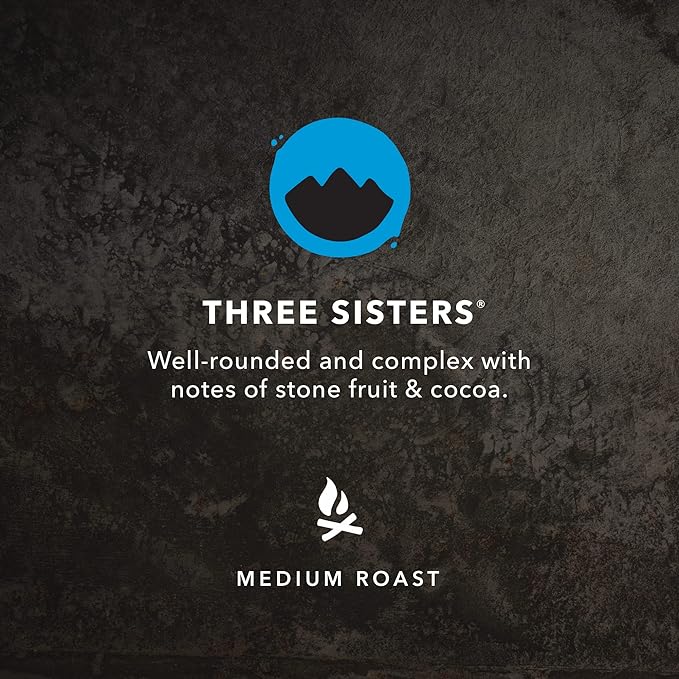 Kicking Horse Coffee Three Sisters Medium Roast Whole Bean 10 Oz - Certified Organic Fairtrade10 Ounce (Pack of 6)
