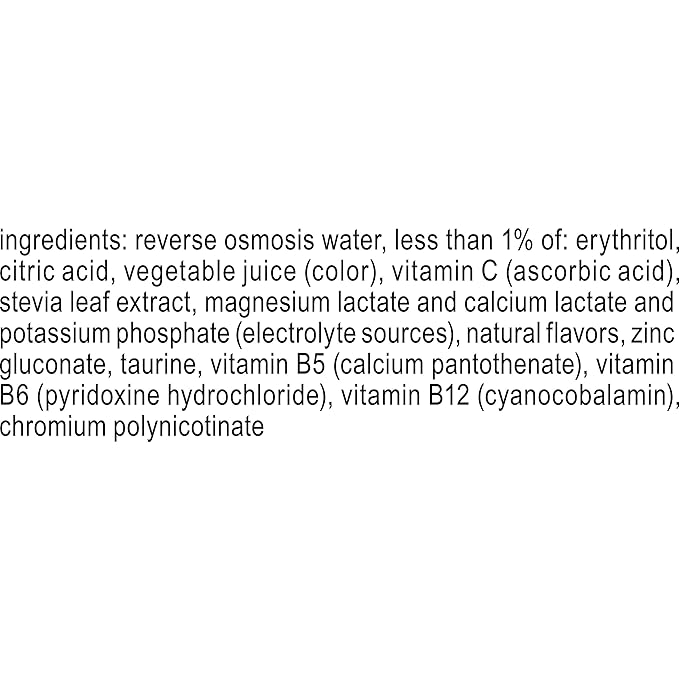 vitaminwater zero Power-C 20 fl oz 24 Pack