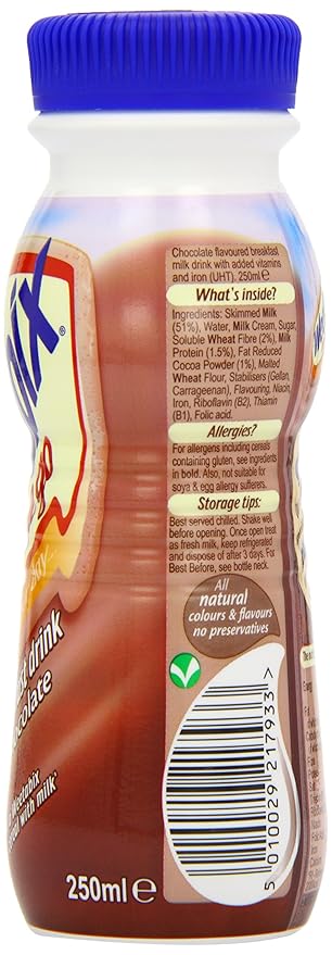 Weetabix Chocolate Breakfast Drink 250 ml (Pack of 8)