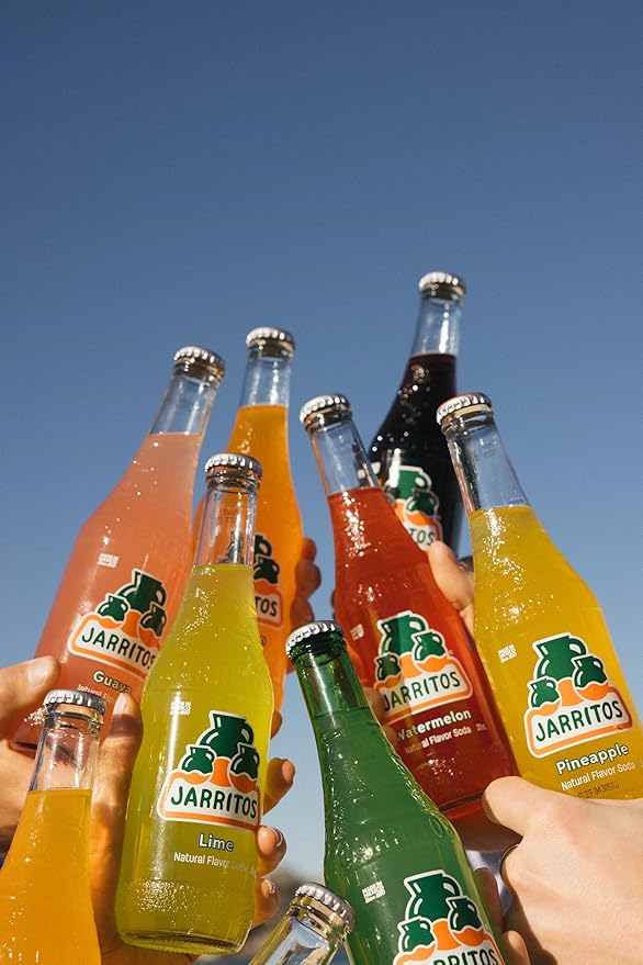 Jarritos Soda Grapefruit Bottle 12.5 Fl Oz (Pack of 24)