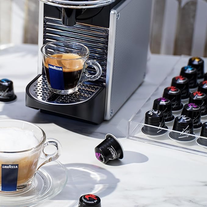 Lavazza Espresso Capsules Compatible with Nespresso Original Machines Variety Pack 10 Count (Pack of 6)