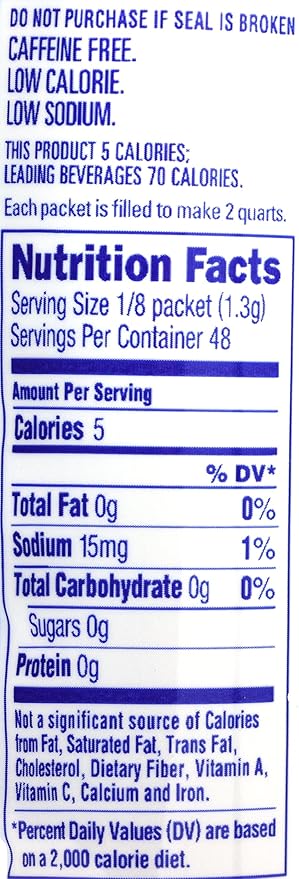 Crystal Light Concord Grape 12-Quart Canister Canister (Pack Of 5)