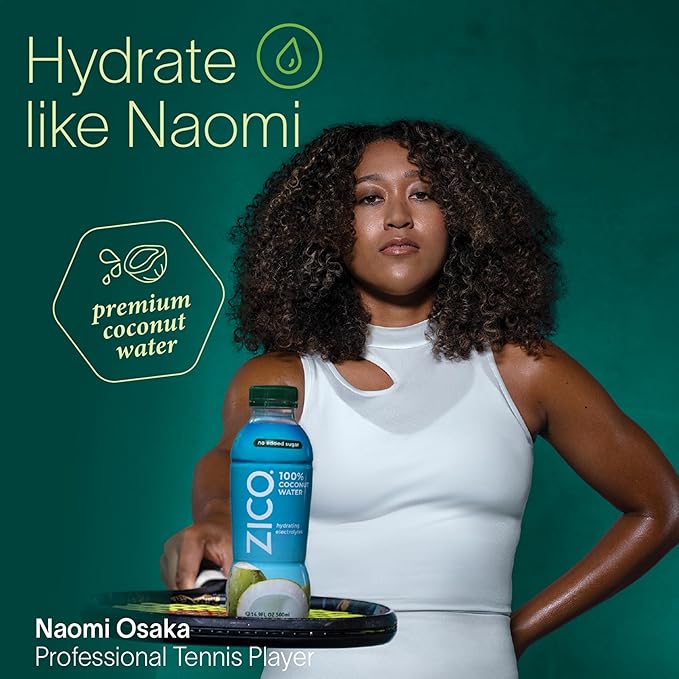 Zico 100% Coconut WaterNO added SugarRefreshingly DeliciousHydration with Electrolytes16.9 Fl Oz(Pack of 24)