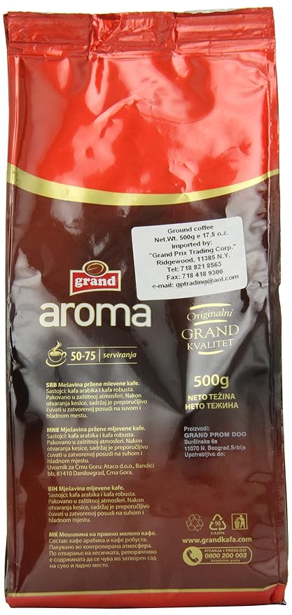 Grand Ground Coffee Aroma 17.5 Ounce