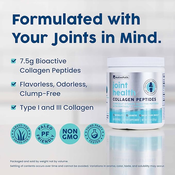 NativePath Joint Health and Bone Health Collagen Bundle
