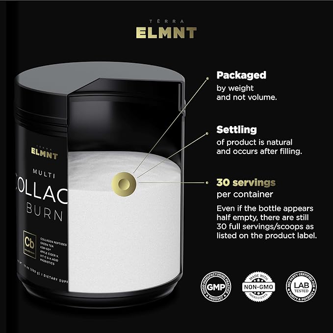 Super Collagen Powder for Women Weight Loss + Beauty w. Probiotics Hyaluronic Acid ACV KSM-66 Biotin - Premium Multi Collagen Peptides Protein Supplement Colageno for Women (Unflavored)
