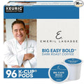 Emeril Big Easy Bold Keurig Single-Serve K-Cup Pods Dark Roast Coffee 96 Count