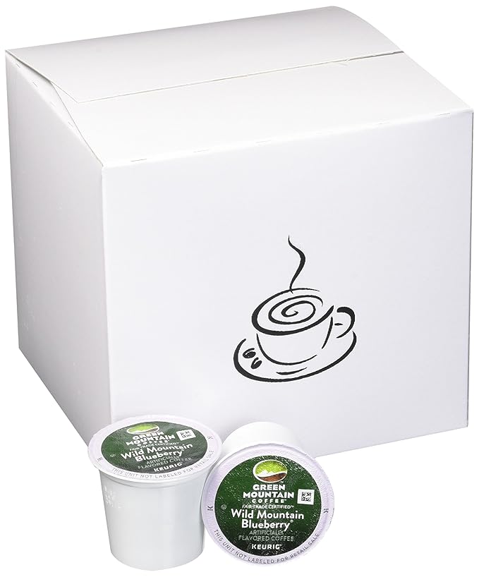 Keurig Green Mountain Coffee Wild Mountain Blueberry K-Cup Counts 50 Count