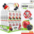 Shine Water x Paw Patrol Apple Berry Juice Boxes with Vitamin D 32-Pack | No Added Sugar | Naturally Flavored Drinks for Kids | Vegan Gluten Free Zero Calorie Hydration