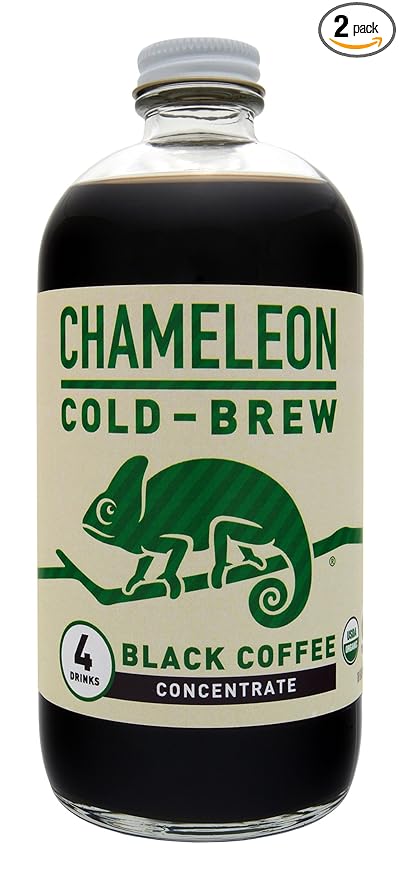 Chameleon Cold-Brew Black &amp Mocha Coffee Concentrate 2 pack