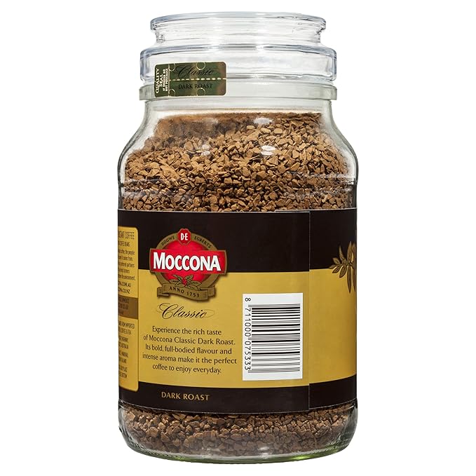 Moccona Dark Roast Classic 8 400g Bold Flavor Intense Aroma
