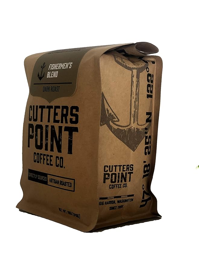 Cutters Point Fishermen's Blend - Dark Roast (Ground)