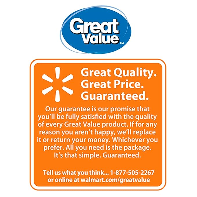 Great Value 100% Arabica Colombian Medium Dark Ground Coffee 0.33 oz 96 count