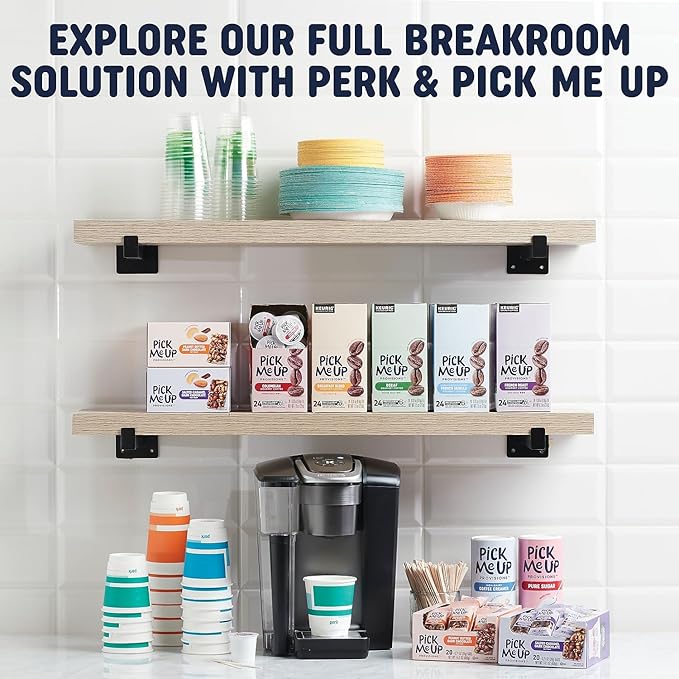 Pick Me Up Provisions Breakfast Blend Coffee Fraction Packs Light Roast Single Serve Packs 42/Carton for Office