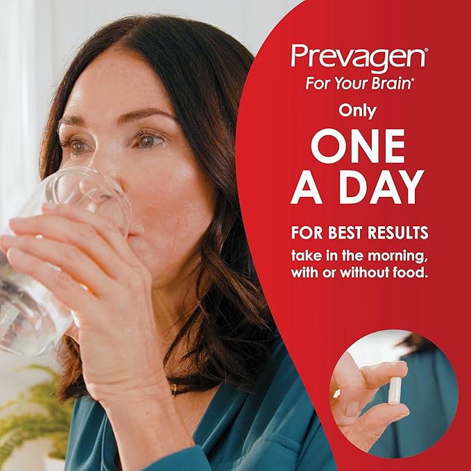 Prevagen Extra Strength - 60 Capsules (2 Month Supply) | Formulated for Your Brain | 20mg of Apoaequorin Plus Vitamin D3 with 7-Day Pill Minder