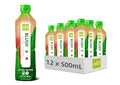ALO Aloe Vera Juice Drink | BLUSH - Aloe Vera + Strawberry | 16.9 fl oz Pack of 12 | Plant-Based Drink with Real Aloe Pulp
