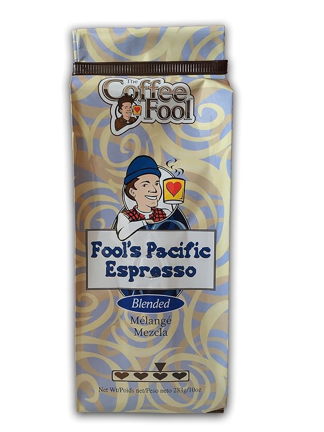 Coffee Fool's Decaf Pacific Espresso (Drip Grind)