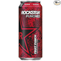 Rockstar Fruit Punch Punched Energy Drink 16 Ounce (16 Cans)