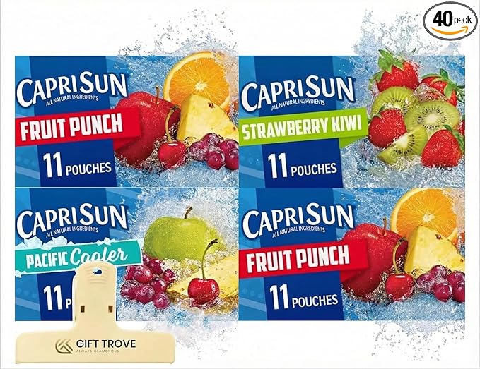 Spring Kids Juice Variety Pack Kids Favorite Juice Boxes - 6 Fl Oz (44 Count)