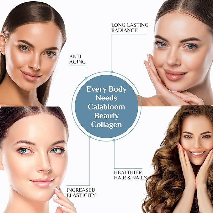 Beauty Collagen Powder with Verisol Peptides – Skin &amp Hair Support Supplement – 28 Stick Packs – Non-GMO Gluten-Free Unflavored – Easy Mix Collagen for Women