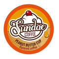 Sundae Ice Cream Flavored Coffee Pods Compatible with 2.0 Keurig K-Cup Brewer (Peanut Butter Cup) 48 Count