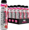 LABRADA Charge Pre Workout Watermelon Candy RTD Drink – Pump Energy Endurance Formula with 10g Glycerol 6g L-Citrulline Malate 4g Beta Alanine 300mg Caffeine + Total Hydration 12 Servings