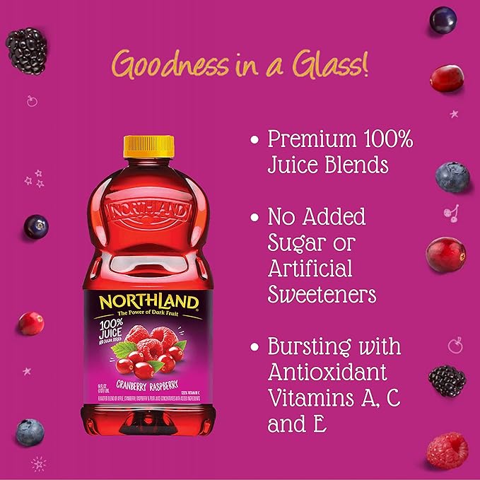 Apple &amp Eve Northland Cranberry Raspberry 64 Fl Oz